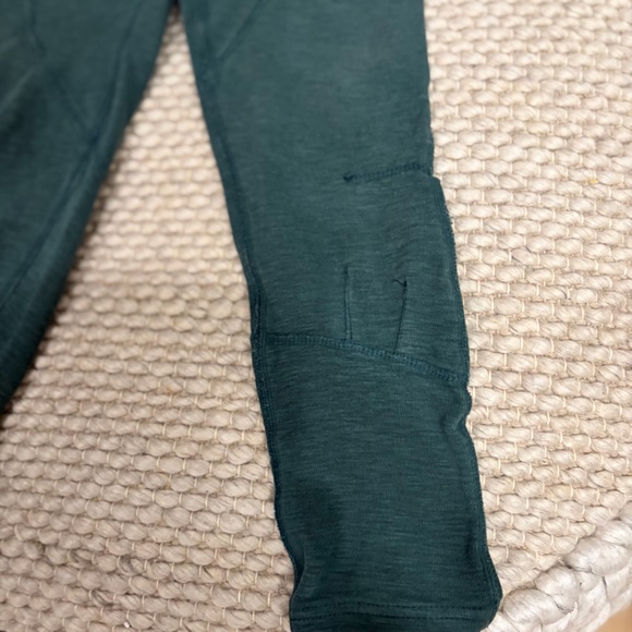 Free People Movement Green Jersey Cargo Leggings Size Small - Picture 12 of 14